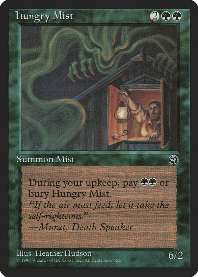 Hungry Mist (Murat Flavor Text) [Homelands] | Cards and Coasters CA