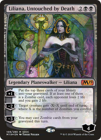 Liliana, Untouched by Death (SDCC 2018 EXCLUSIVE) [San Diego Comic-Con 2018] | Cards and Coasters CA