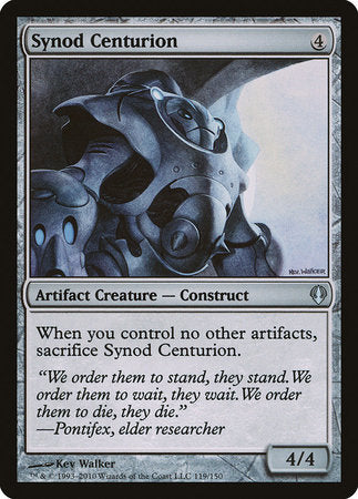 Synod Centurion [Archenemy] | Cards and Coasters CA