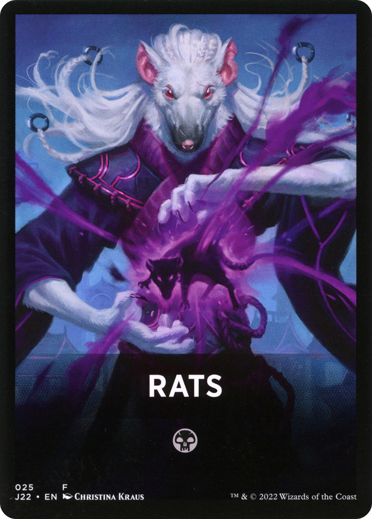 Rats Theme Card [Jumpstart 2022 Front Cards] | Cards and Coasters CA