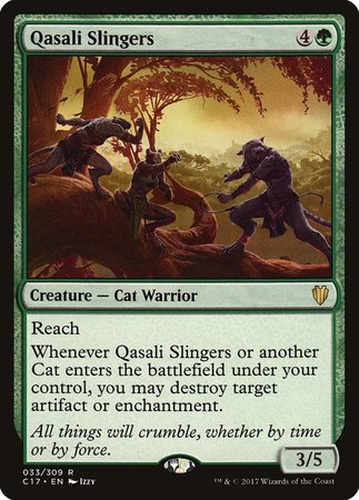 Qasali Slingers [Commander 2017] | Cards and Coasters CA