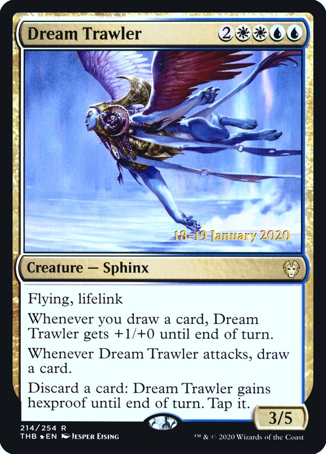Dream Trawler [Theros Beyond Death Prerelease Promos] | Cards and Coasters CA