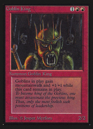 Goblin King (CE) [Collectors’ Edition] | Cards and Coasters CA