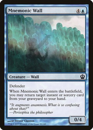 Mnemonic Wall [Theros] | Cards and Coasters CA