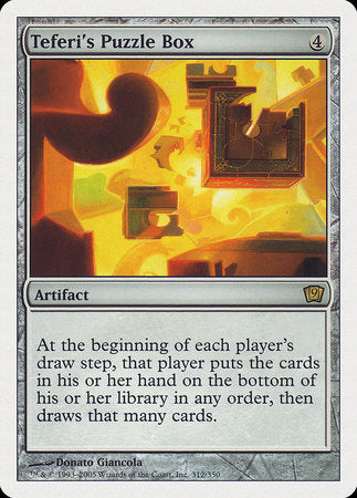 Teferi's Puzzle Box [Ninth Edition] | Cards and Coasters CA