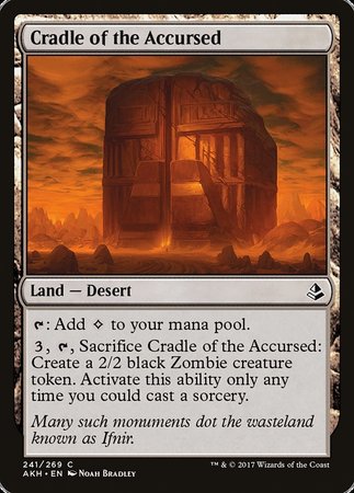 Cradle of the Accursed [Amonkhet] | Cards and Coasters CA