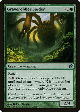 Graverobber Spider [Born of the Gods] | Cards and Coasters CA