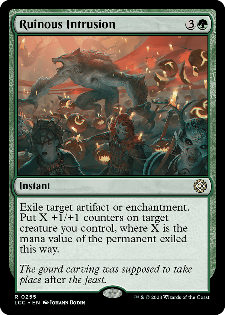 Ruinous Intrusion [The Lost Caverns of Ixalan Commander] | Cards and Coasters CA