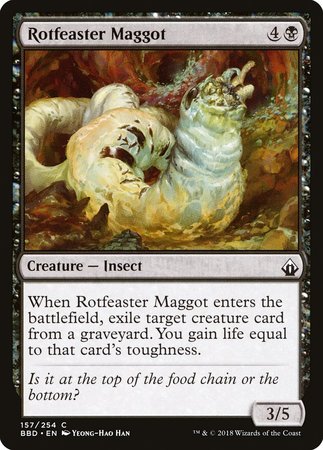 Rotfeaster Maggot [Battlebond] | Cards and Coasters CA