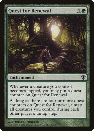 Quest for Renewal [Worldwake] | Cards and Coasters CA