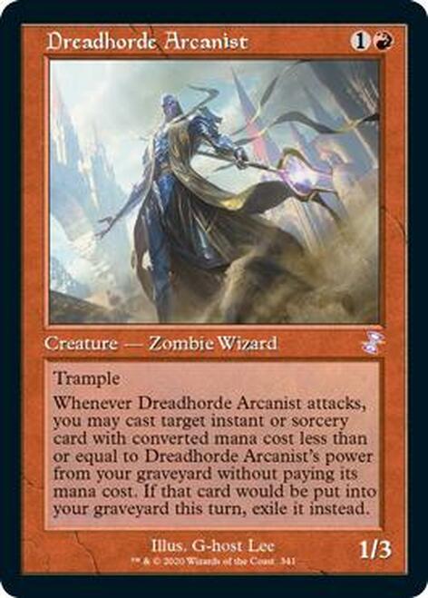 Dreadhorde Arcanist (Timeshifted) [Time Spiral Remastered] | Cards and Coasters CA