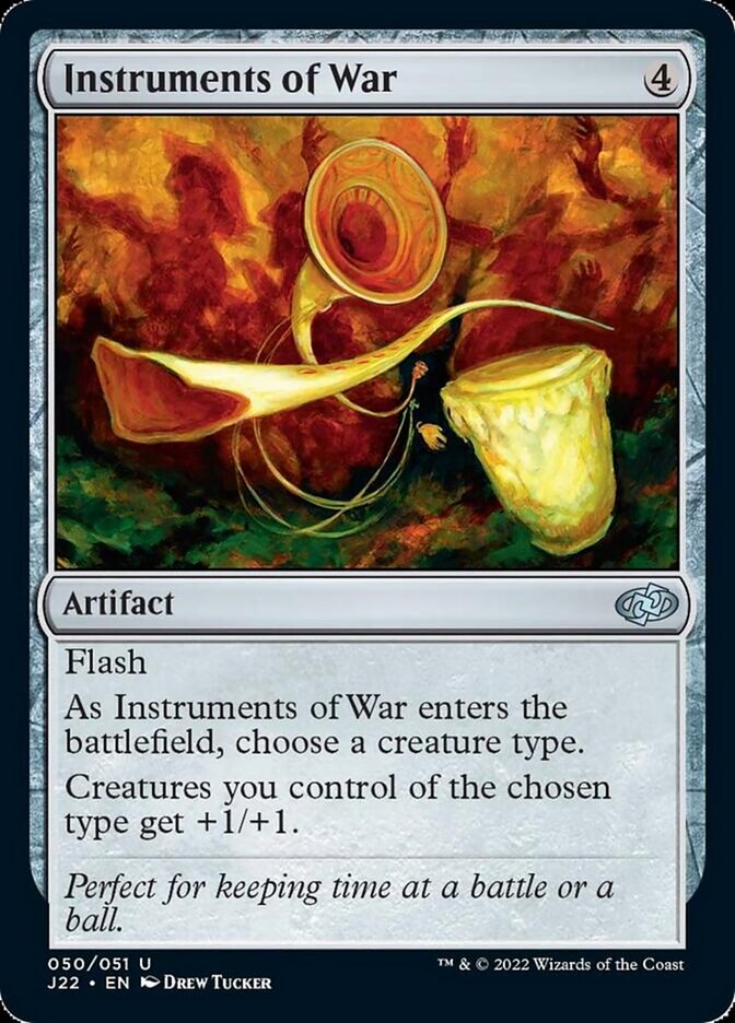 Instruments of War [Jumpstart 2022] | Cards and Coasters CA