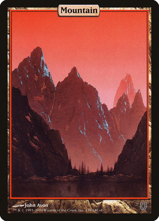 Mountain - Full Art [Unhinged] | Cards and Coasters CA