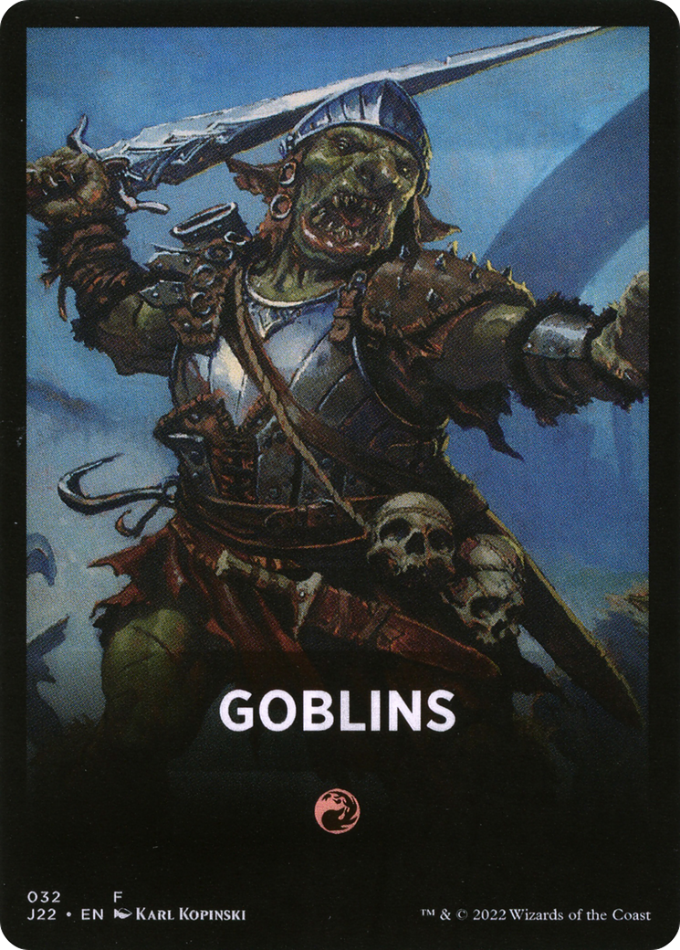 Goblins Theme Card [Jumpstart 2022 Front Cards] | Cards and Coasters CA