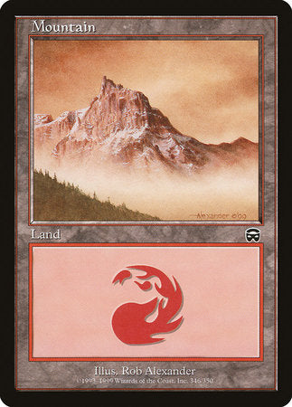 Mountain (346) [Mercadian Masques] | Cards and Coasters CA