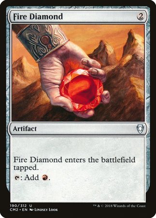 Fire Diamond [Commander Anthology Volume II] | Cards and Coasters CA