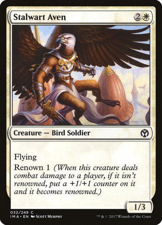 Stalwart Aven [Iconic Masters] | Cards and Coasters CA