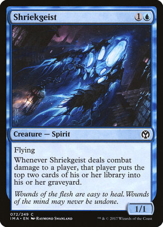 Shriekgeist [Iconic Masters] | Cards and Coasters CA