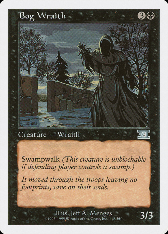 Bog Wraith [Classic Sixth Edition] | Cards and Coasters CA
