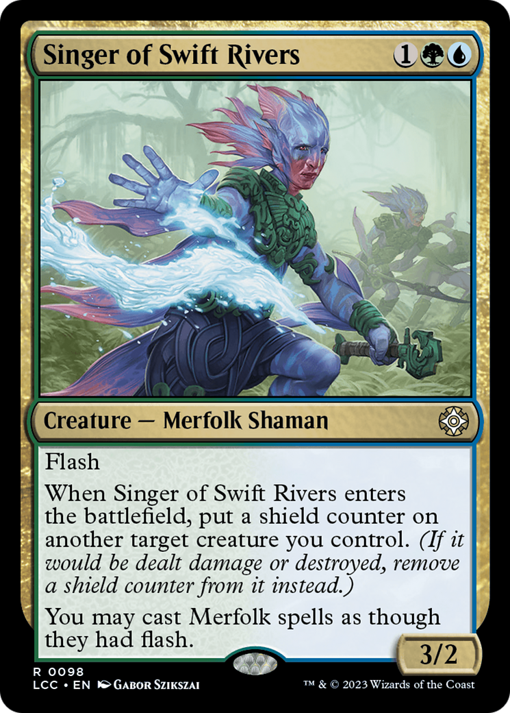 Singer of Swift Rivers [The Lost Caverns of Ixalan Commander] | Cards and Coasters CA