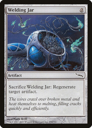 Welding Jar [Mirrodin] | Cards and Coasters CA