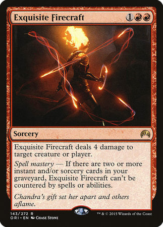 Exquisite Firecraft [Magic Origins] | Cards and Coasters CA