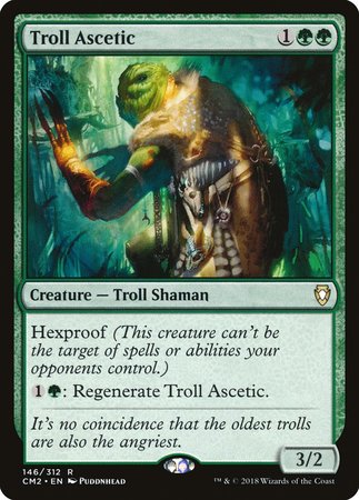 Troll Ascetic [Commander Anthology Volume II] | Cards and Coasters CA