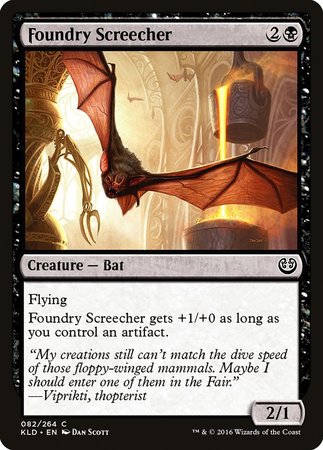 Foundry Screecher [Kaladesh] | Cards and Coasters CA