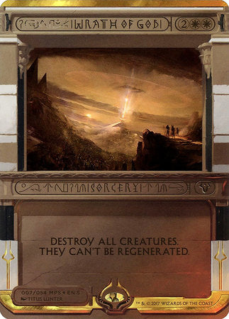 Wrath of God [Amonkhet Invocations] | Cards and Coasters CA