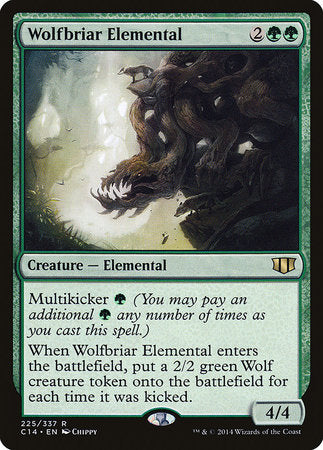 Wolfbriar Elemental [Commander 2014] | Cards and Coasters CA