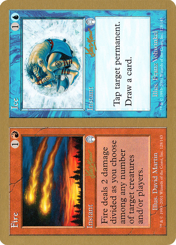 Fire // Ice (Sim Han How) [World Championship Decks 2002] | Cards and Coasters CA