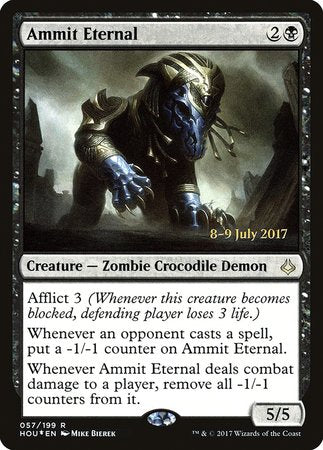 Ammit Eternal [Hour of Devastation Promos] | Cards and Coasters CA