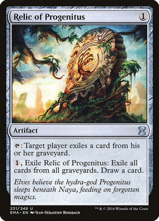 Relic of Progenitus [Eternal Masters] | Cards and Coasters CA