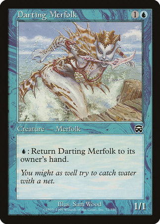 Darting Merfolk [Mercadian Masques] | Cards and Coasters CA