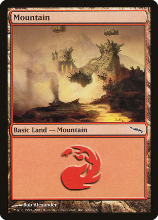 Mountain (300) [Mirrodin] | Cards and Coasters CA
