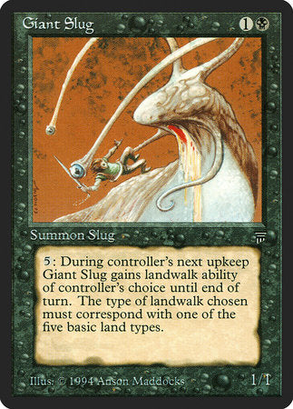 Giant Slug [Legends] | Cards and Coasters CA