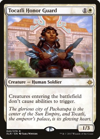 Tocatli Honor Guard [Ixalan Promos] | Cards and Coasters CA