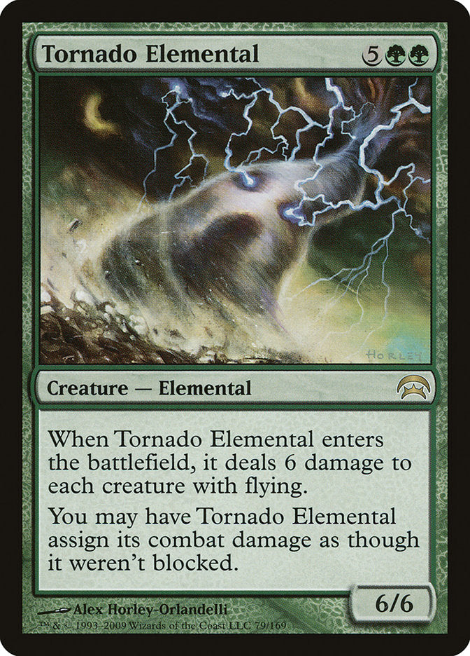 Tornado Elemental [Planechase] | Cards and Coasters CA