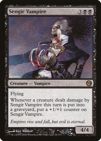 Sengir Vampire [Duels of the Planeswalkers] | Cards and Coasters CA