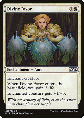 Divine Favor [Magic 2015] | Cards and Coasters CA