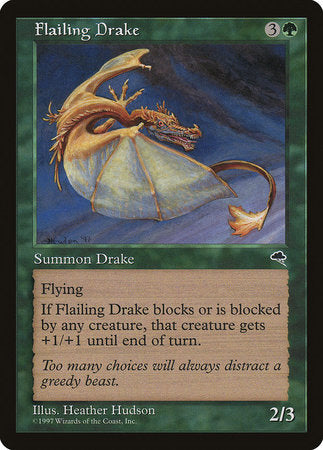 Flailing Drake [Tempest] | Cards and Coasters CA