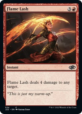 Flame Lash [Jumpstart 2022] | Cards and Coasters CA