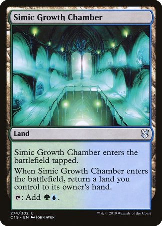 Simic Growth Chamber [Commander 2019] | Cards and Coasters CA