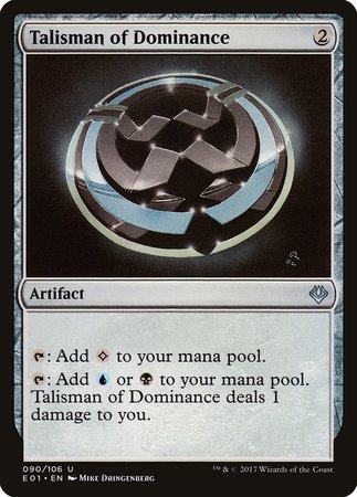 Talisman of Dominance [Archenemy: Nicol Bolas] | Cards and Coasters CA