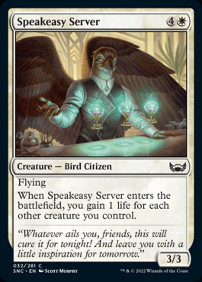 Speakeasy Server [Streets of New Capenna] | Cards and Coasters CA