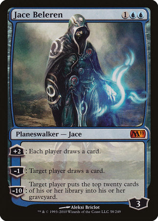 Jace Beleren [Magic 2011] | Cards and Coasters CA