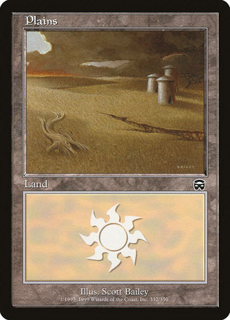Plains (332) [Mercadian Masques] | Cards and Coasters CA
