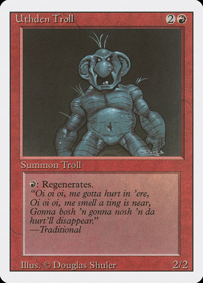 Uthden Troll [Revised Edition] | Cards and Coasters CA