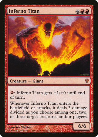 Inferno Titan [Commander 2013] | Cards and Coasters CA