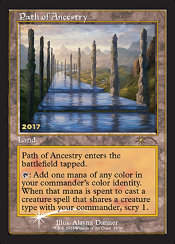 Path of Ancestry [30th Anniversary Promos] | Cards and Coasters CA